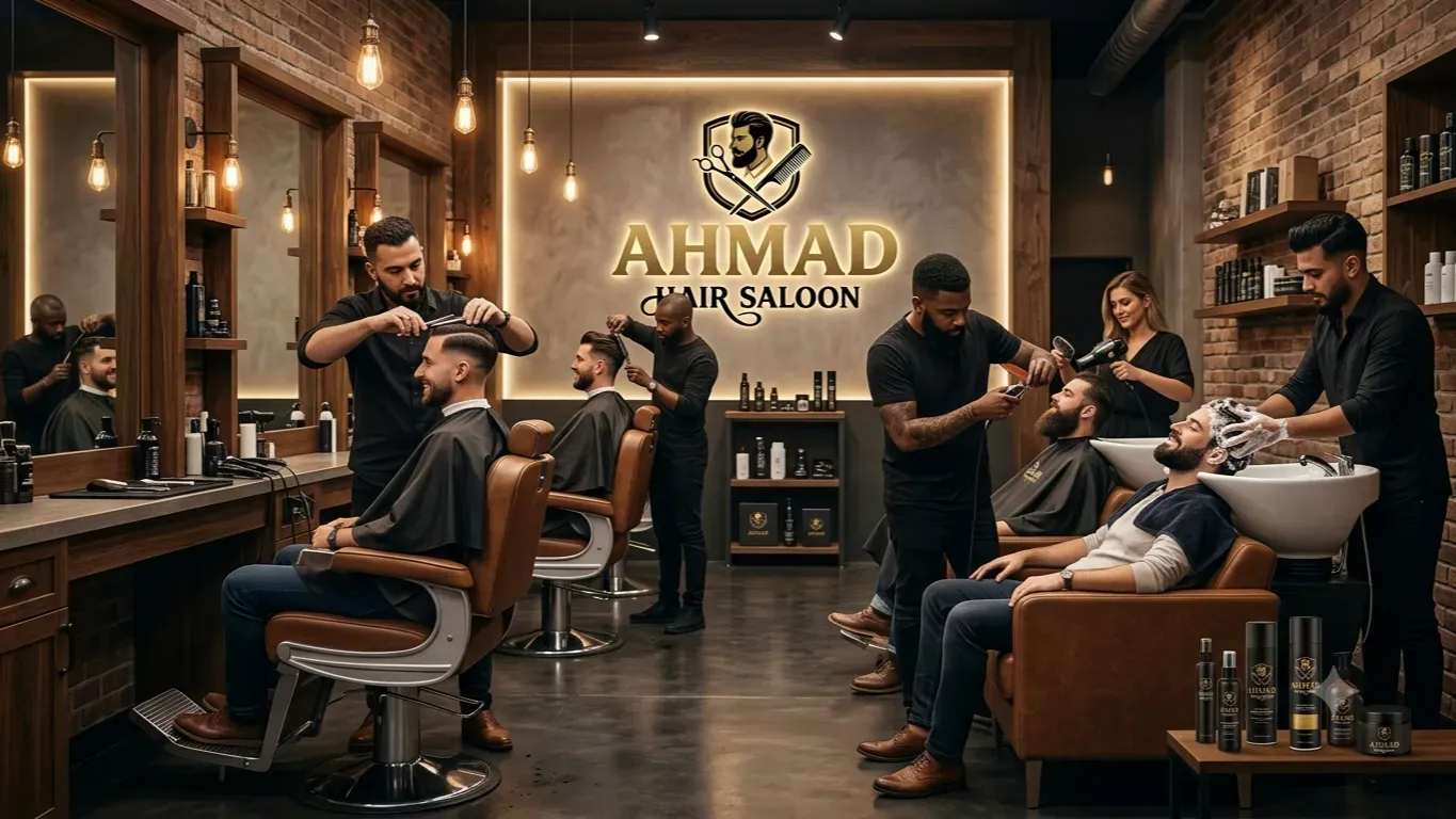 Ahmad Hair Saloon services